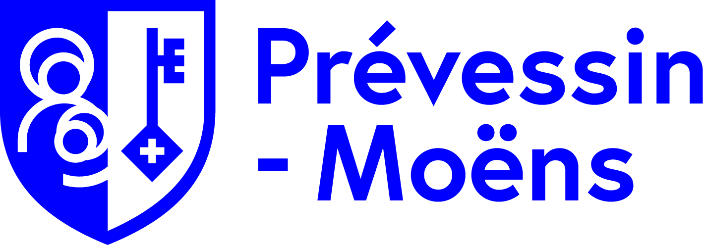 Prévessin-Moëns Logo Bleu